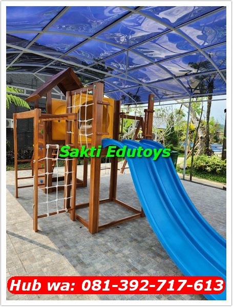 toko jual playground kayu Malang murah
