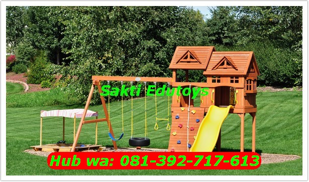 toko jual playground kayu terbaru di Malang